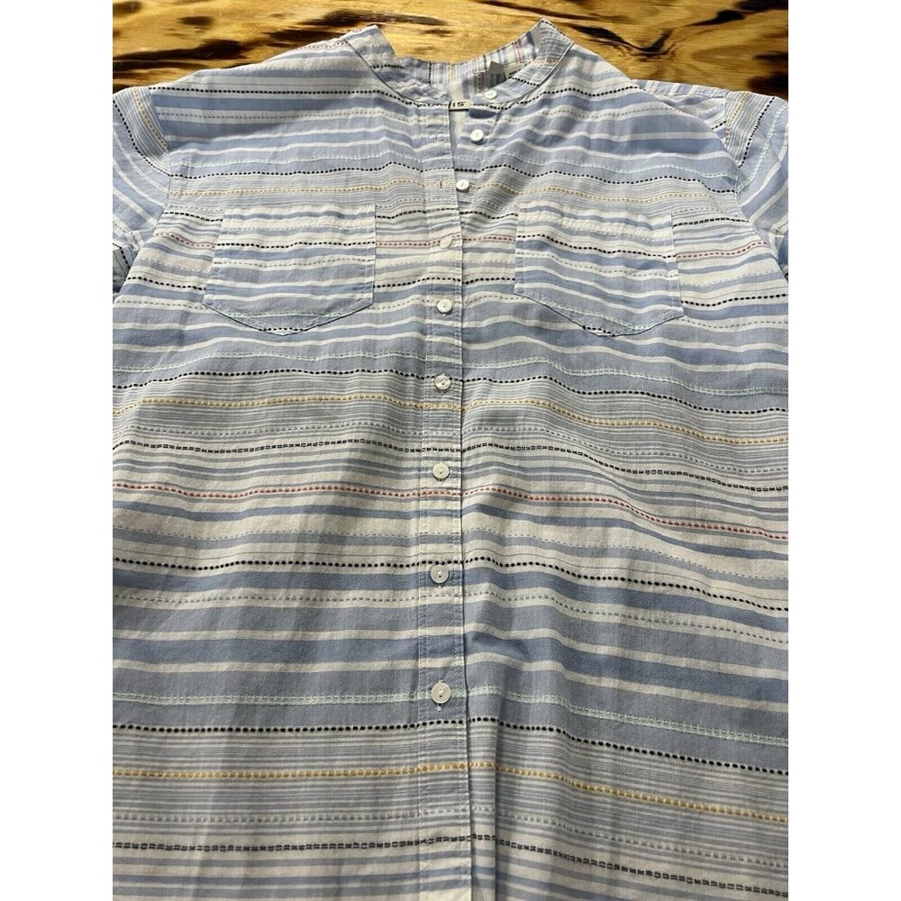 Orvis Shirt Women Size Medium Button Down Lightweight Classic Cabincore Modern - Picture 6 of 14